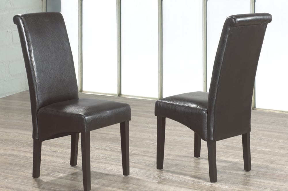 Titus T220 Modern High Back Dining Chair Set