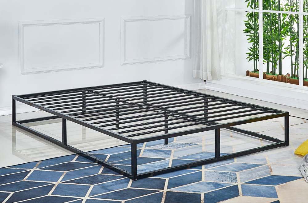 Titus T2425 Modern Metal Platform Bed Frame