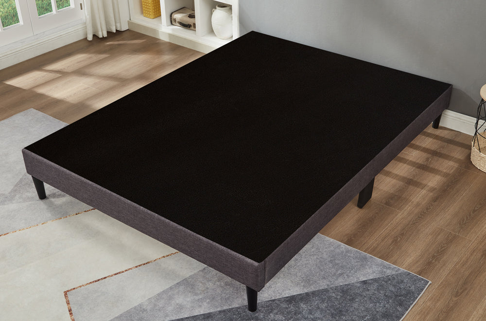 Titus T2430 Modern Linen Platform Bed Frame