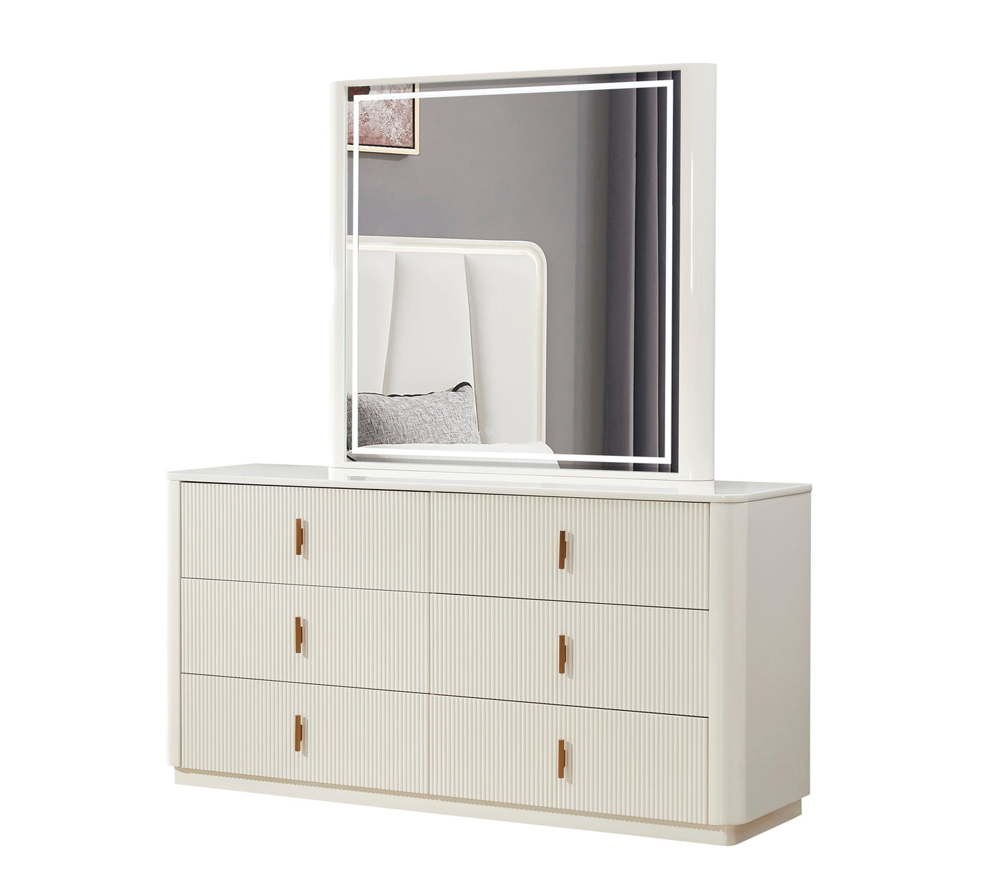 Selena Modern Lift-Top Bedroom Set