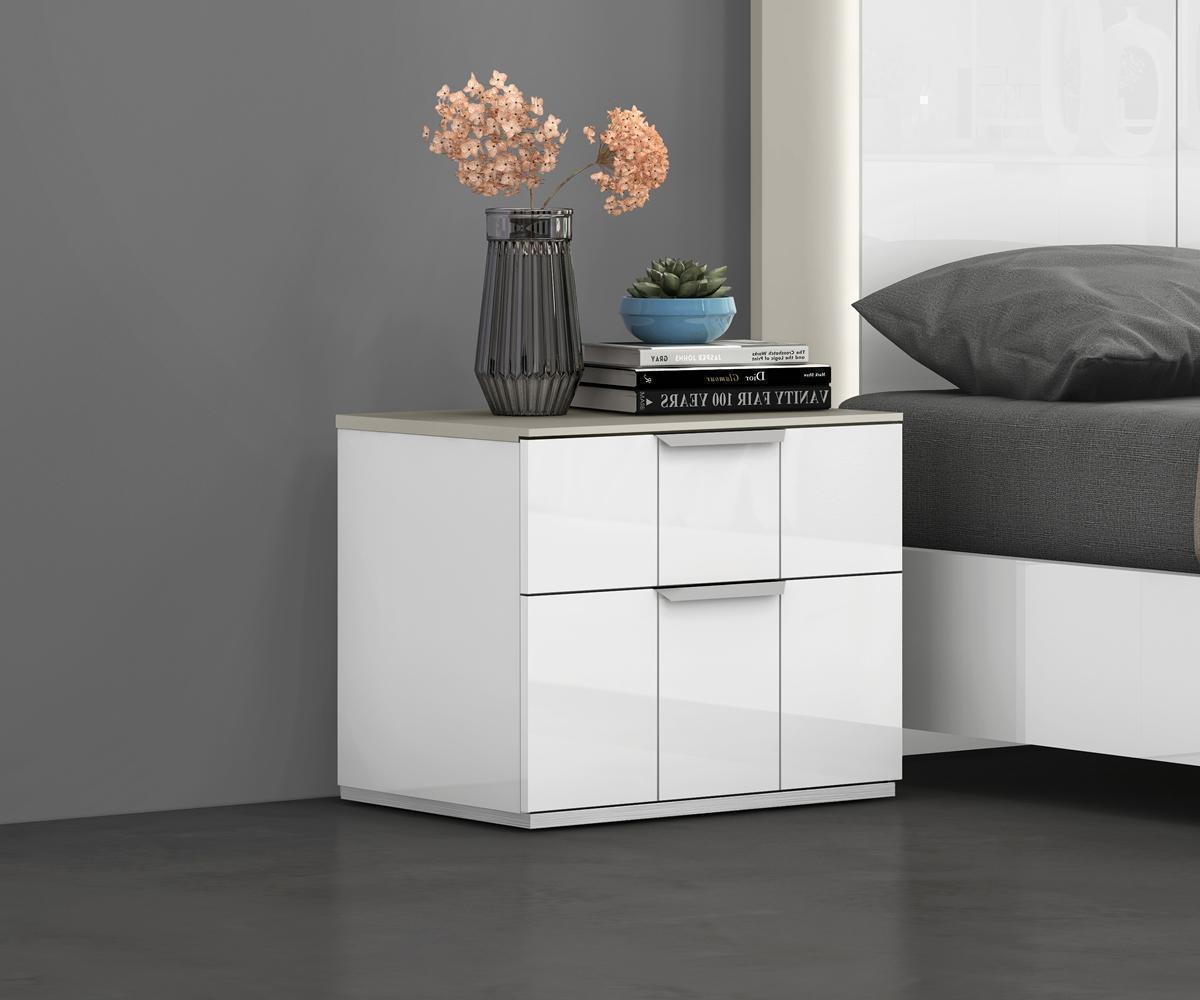 Harvey Nightstand – White