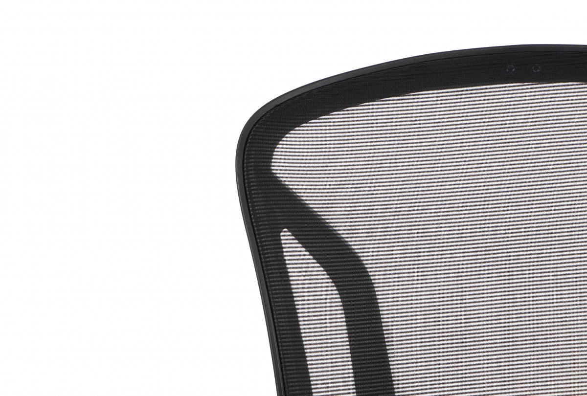 Brassex Ergonomic Mesh Swivel Office Chair with Adjustable Lumbar Support, Blue