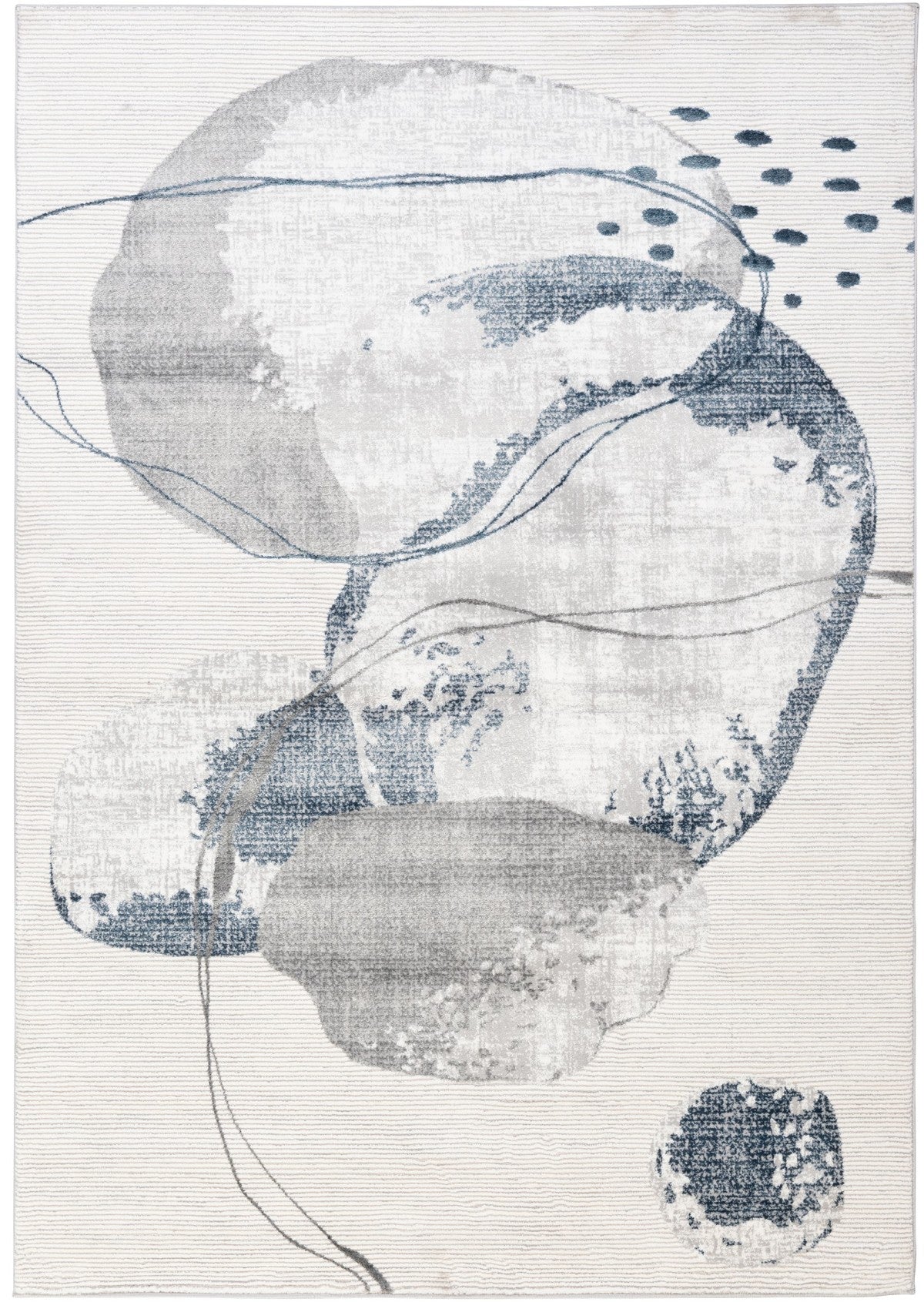 Aqua 10565A Blue Area Rug: Premium Quality Floor Covering