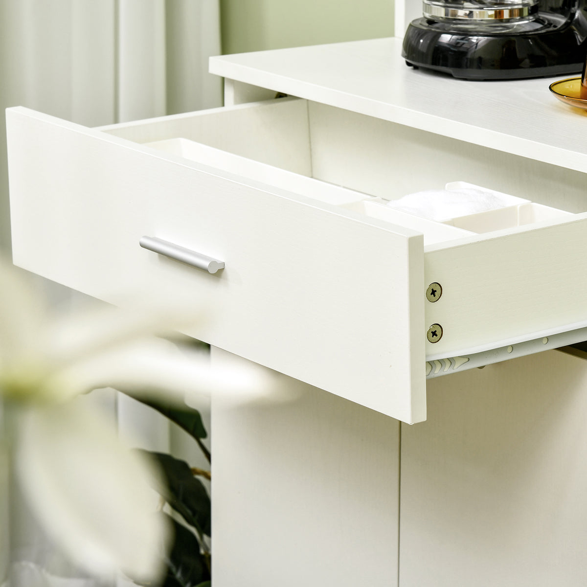 Buffet Cabinet with Hutch – 24"W x 71"H