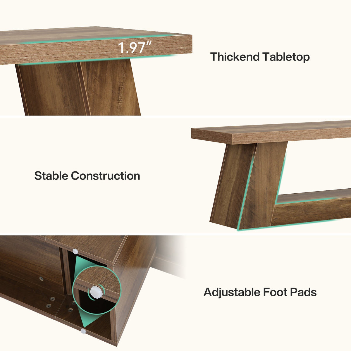 63" Entryway Bench with Storage Shelf, 2-Tier End of Bed Bench