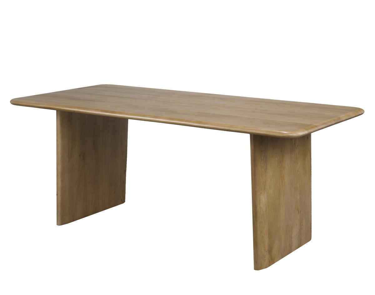 Mango Wood Dining Table – White Wash