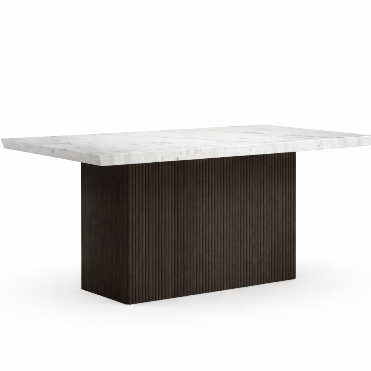 Marble Dining Table – Espresso