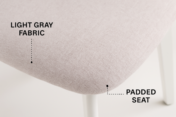 Dining Chair, Set Of 2 - Cream