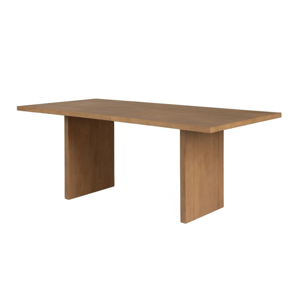 Solid Wood Dining Table – Natural Oak