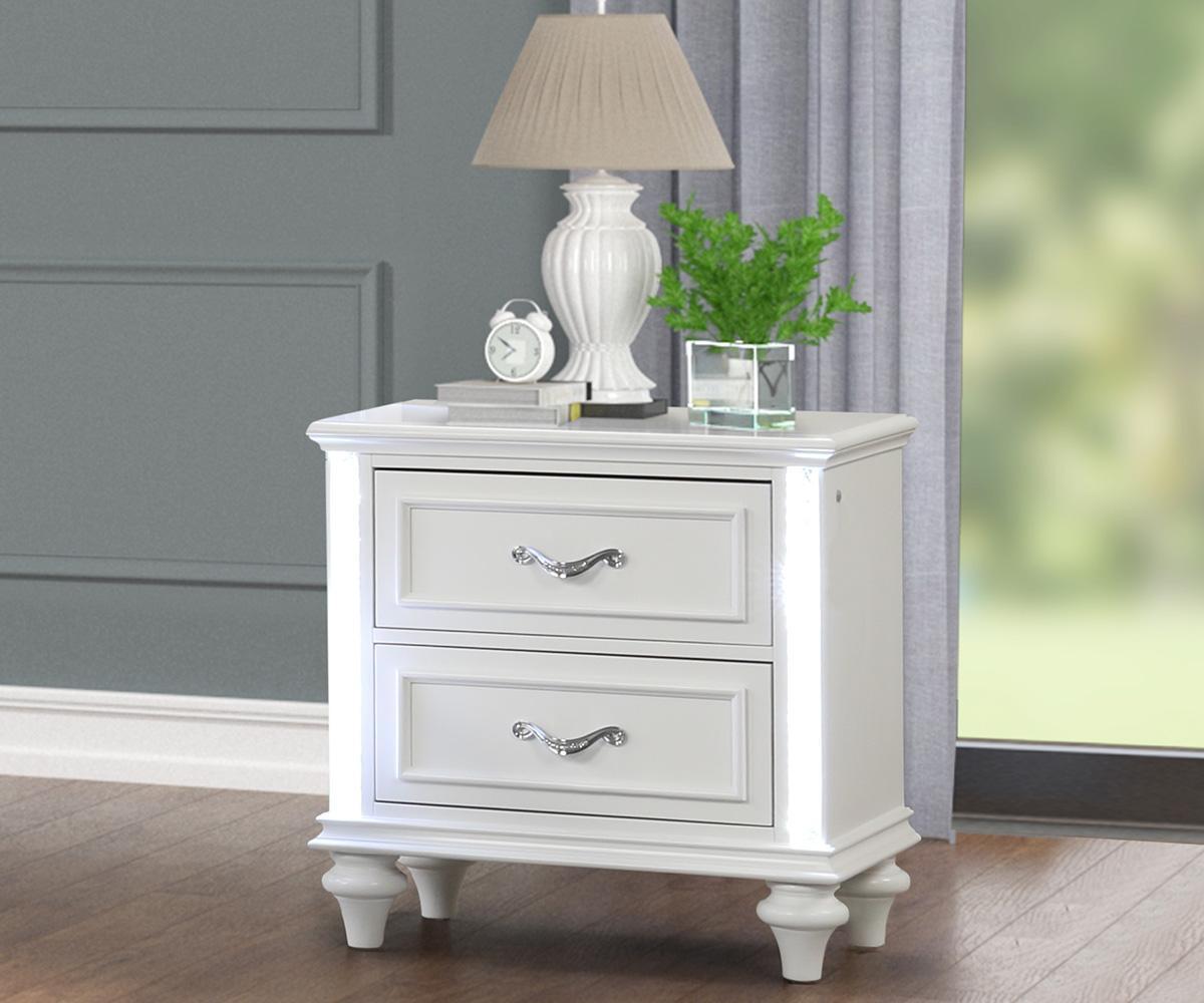 Marigold Nightstand – White