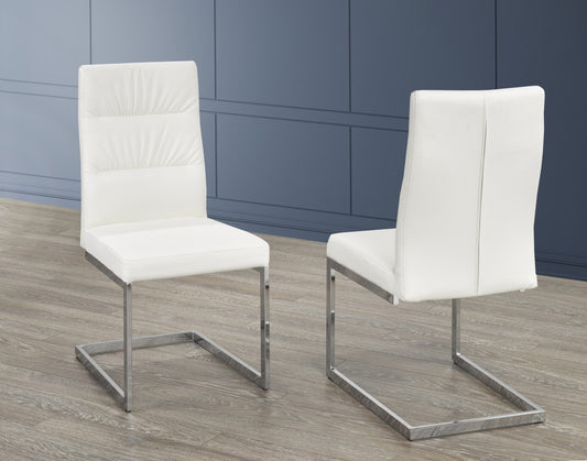 Dining Chair, Set of 2 – White