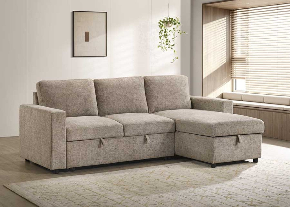 Upholstered Sectional Sleeper (Style 2)