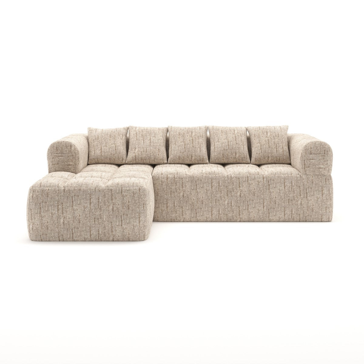 Modern Sectional Sofa With Premium Fabric