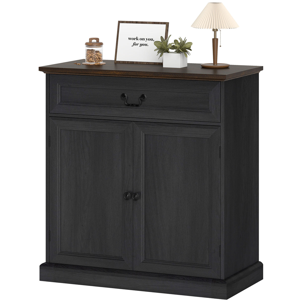Farmhouse Sideboard with Thick Top – 31"W x 33"H