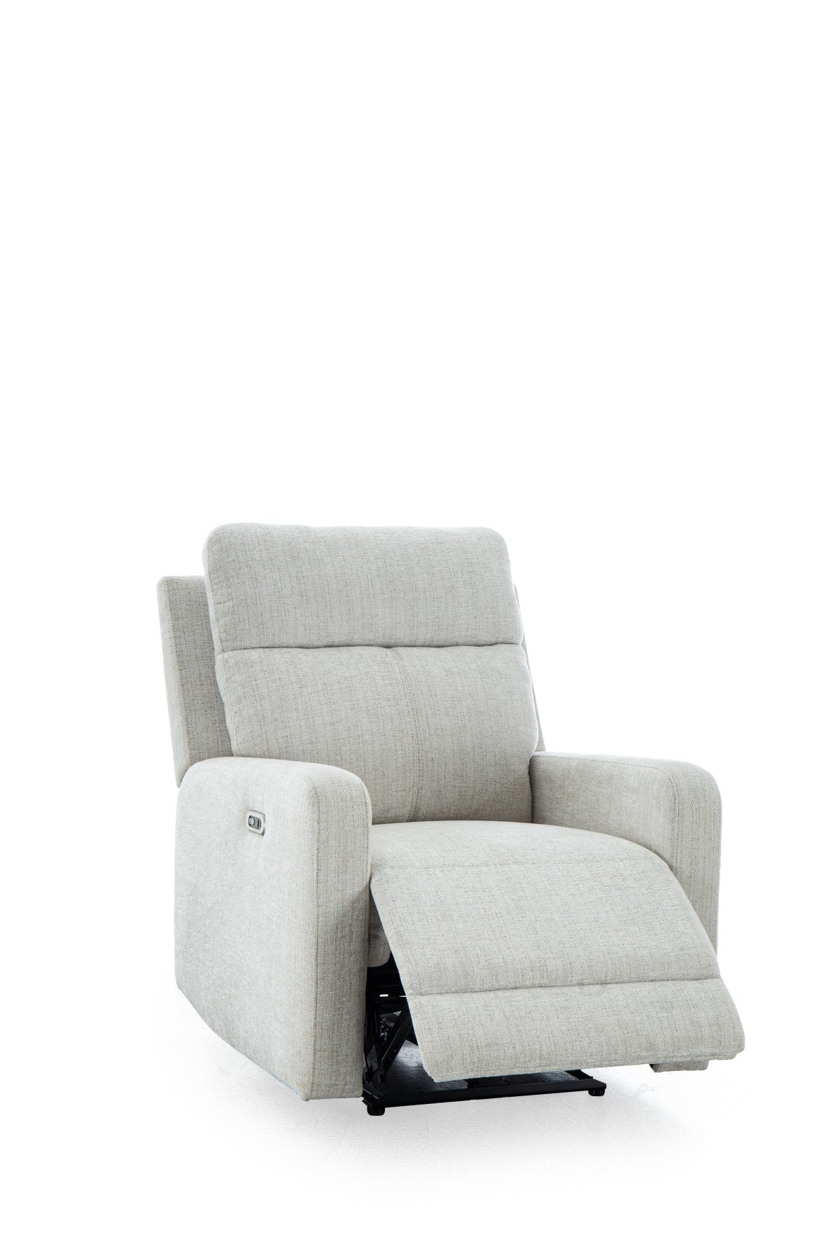 Upholstered Power Recliner – Oatmeal Milk