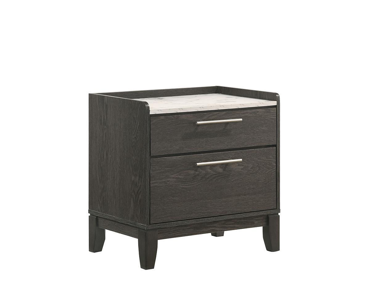 Bailey Nightstand – Dark Grey