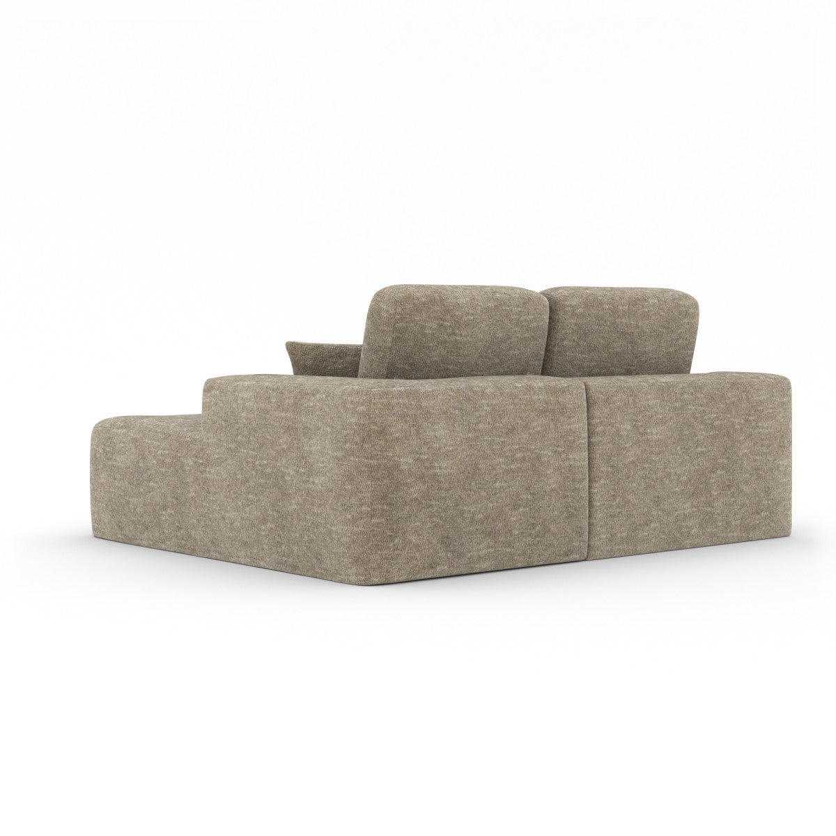 Sectional with Ottoman – Taupe