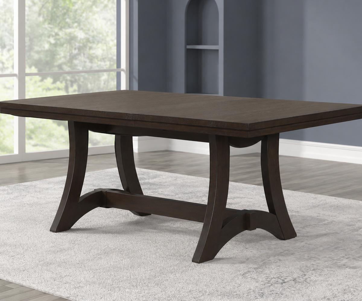 Seren Brown Solid Wood Dining Set DT8637