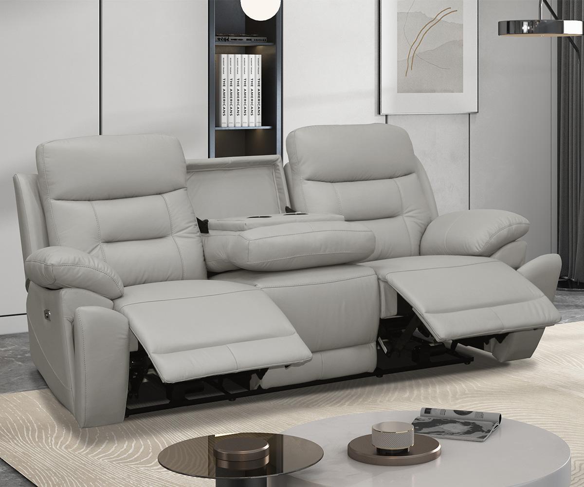 Holmer 3-Piece Power Reclining Living Room Sofa Set With USB