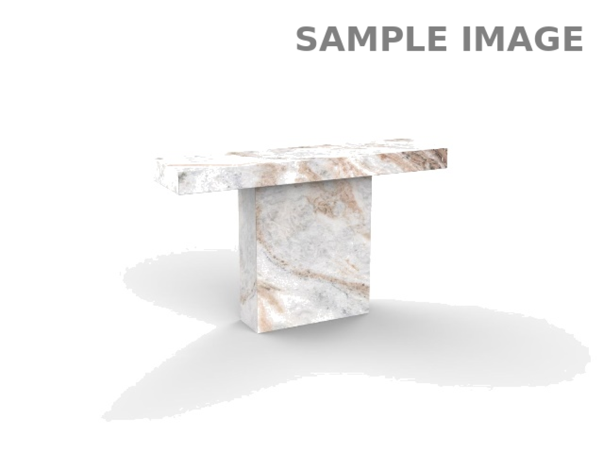 Marble Console Table – Cream