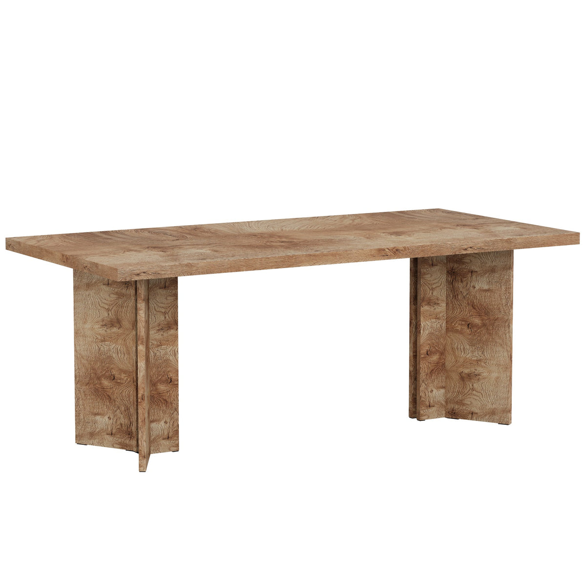 63" Executive Desk, Farmhouse Computer Desk with Large Tabletop