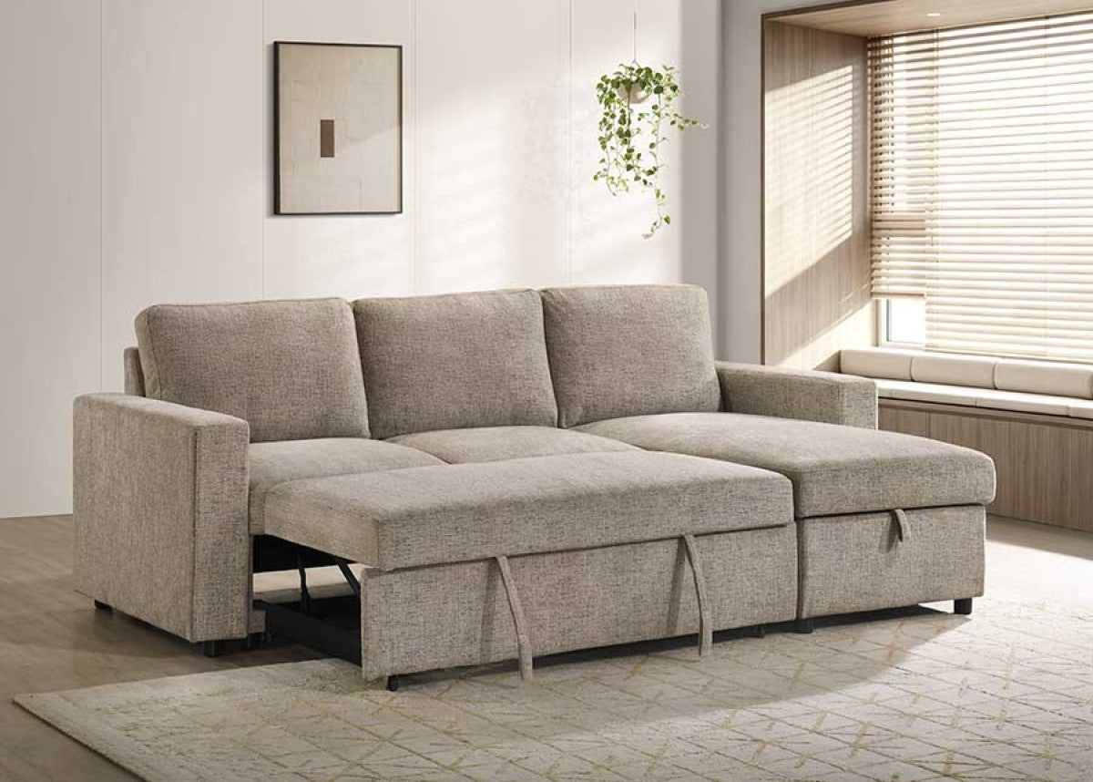 Upholstered Sectional Sleeper (Style 2)