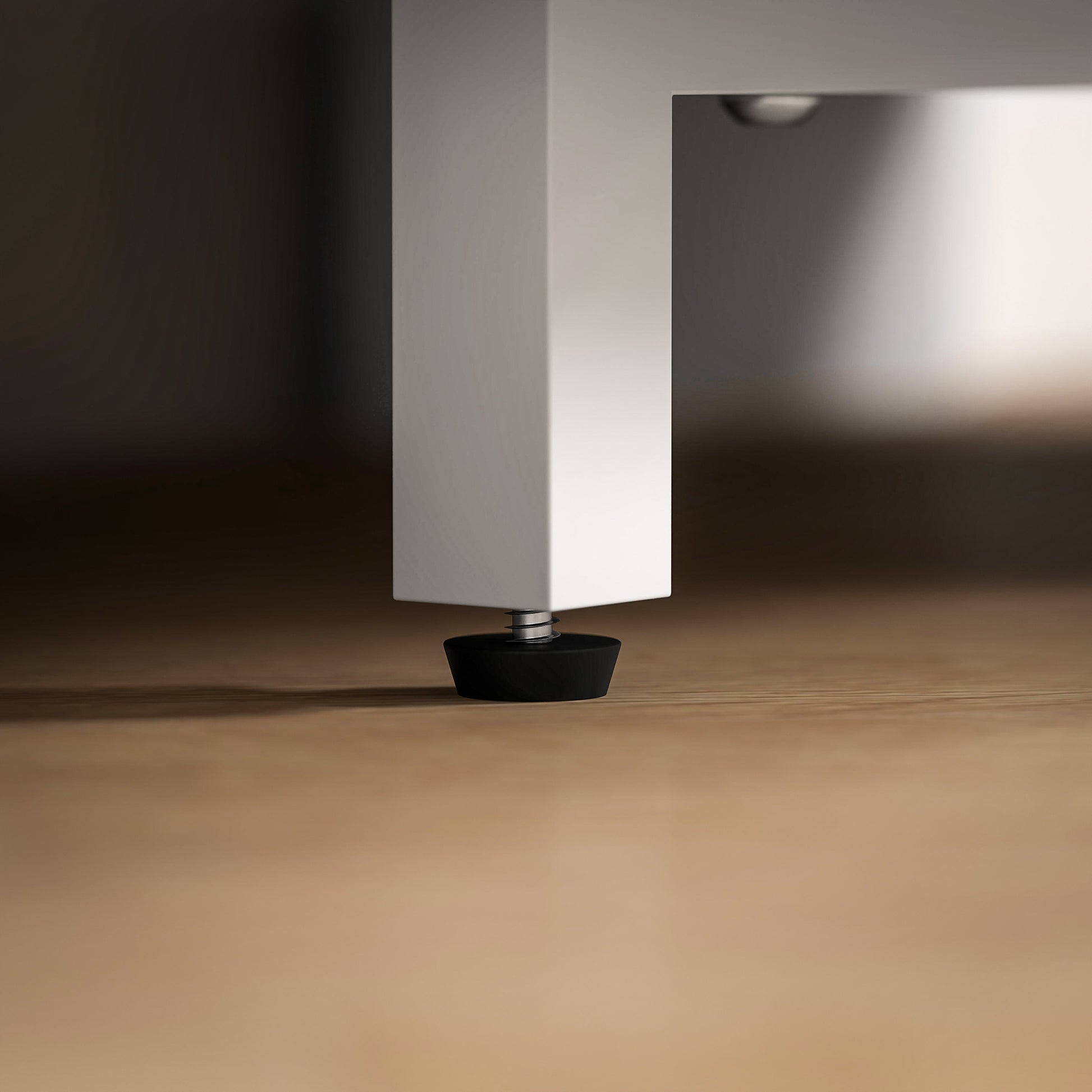 HOMCOM Modern White Corner TV Stand, Two Open Shelves, 47-inch TV