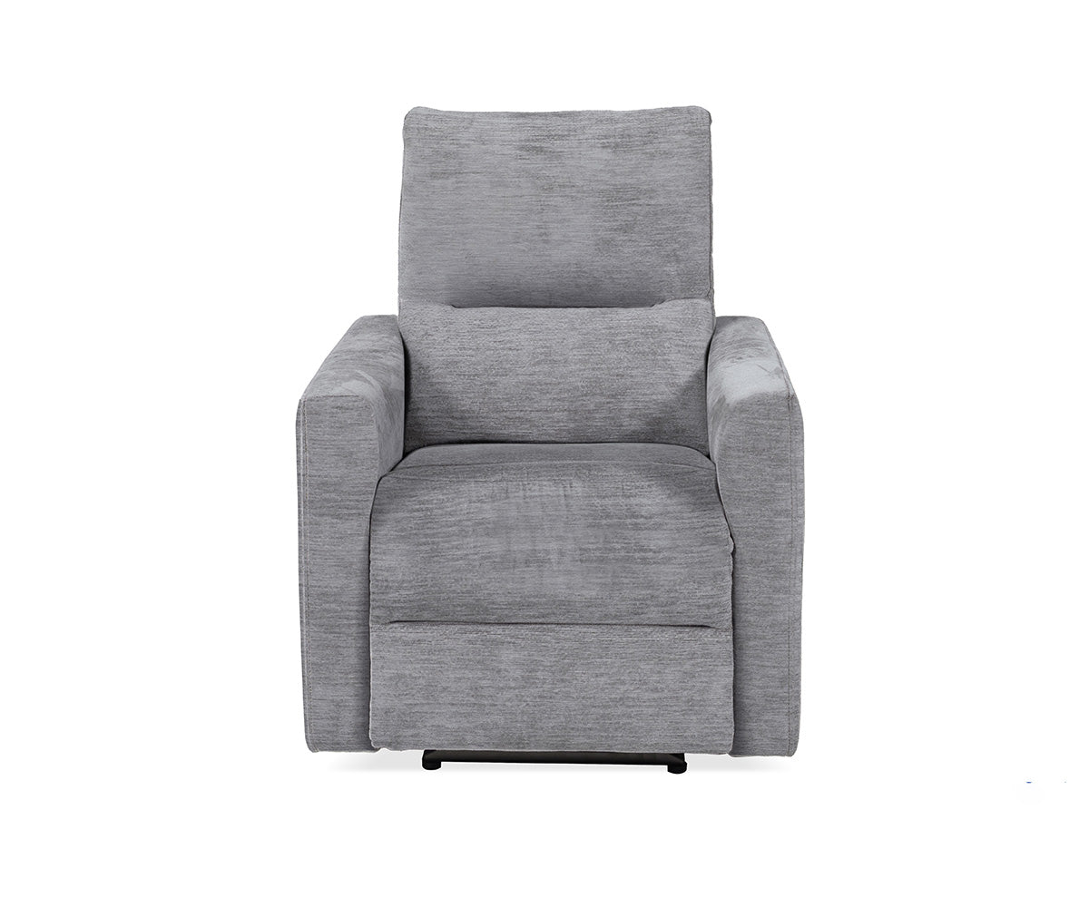 Edyn Power Recliner Chair: Lucie Fabric, High-Density Foam, Ultimate Comfort & Support