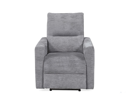 Edyn Power Recliner Chair: Lucie Fabric, High-Density Foam, Ultimate Comfort & Support