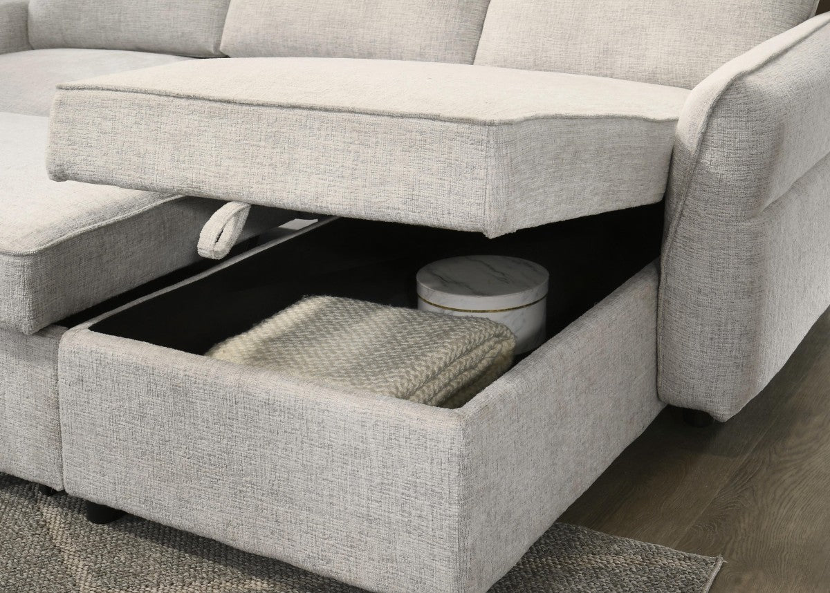 SECTIONAL SLEEPER - BEIGE