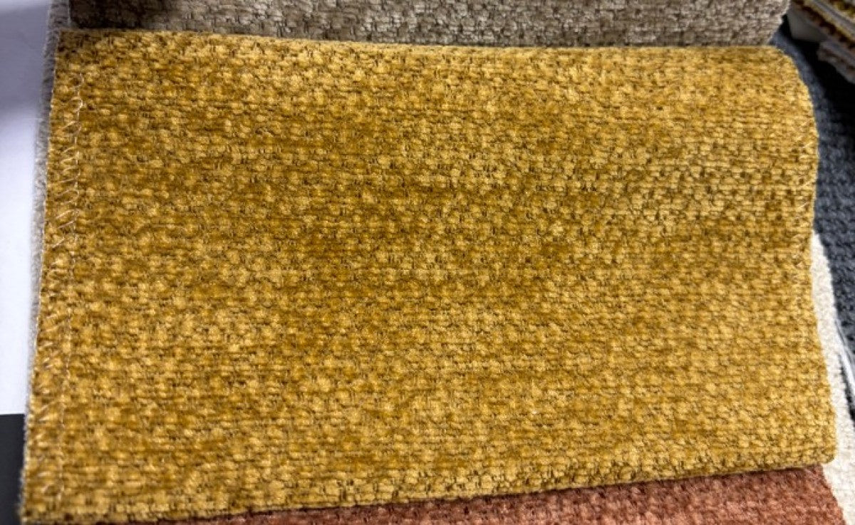 Tufted Sectional – Mustard