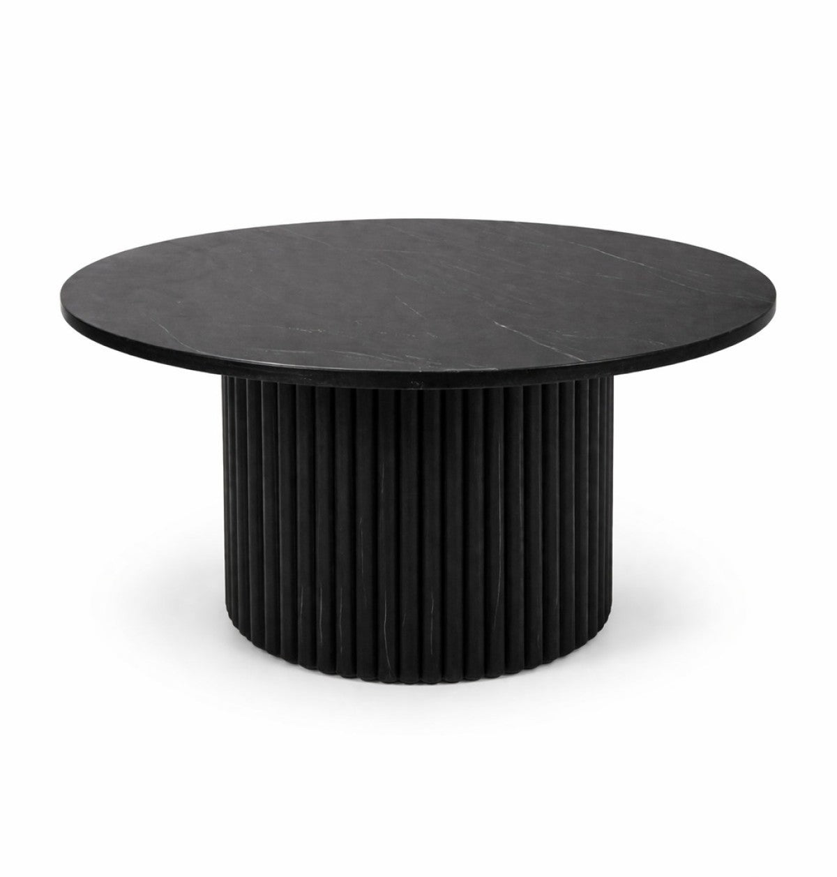 Marble Coffee Table – Black (Style 2)