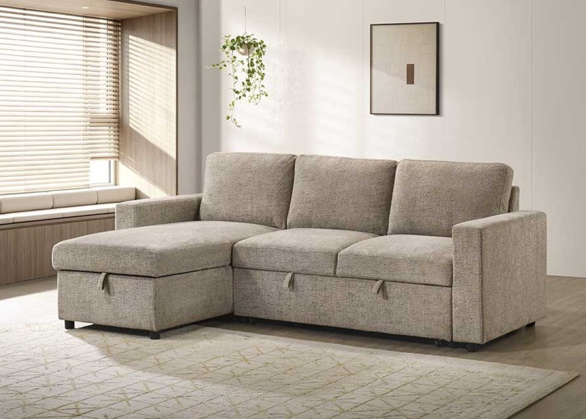 Upholstered Sectional Sleeper (Style 2)