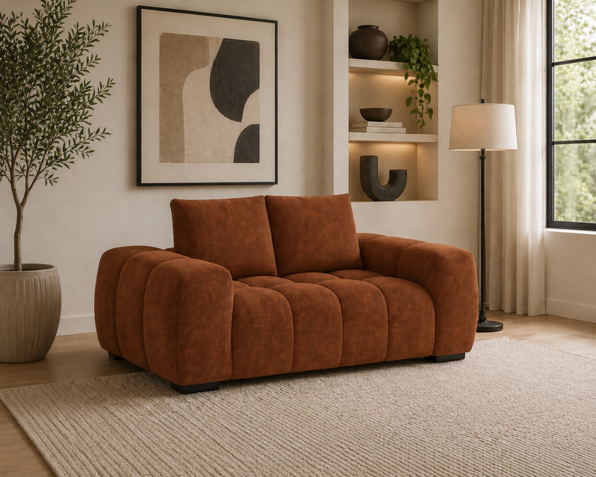 Solid Wood Love Seat