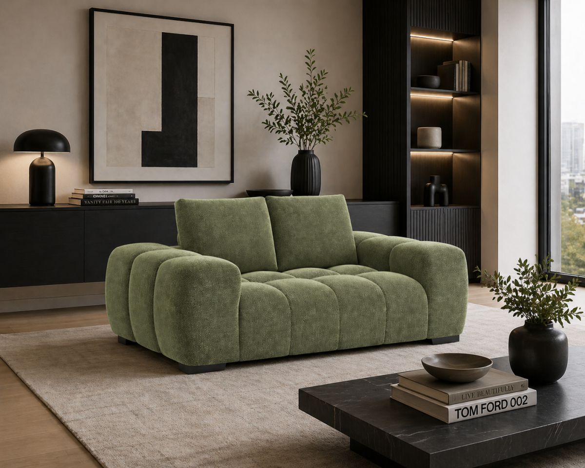 Solid Wood Love Seat