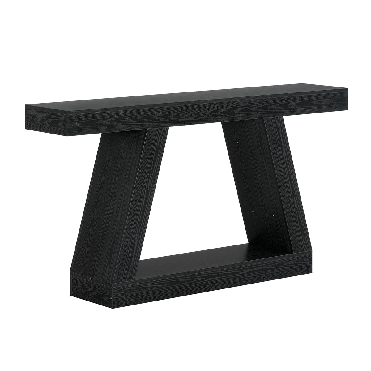 55" Console Table, Farmhouse EntryWay Sofa Table with Storage