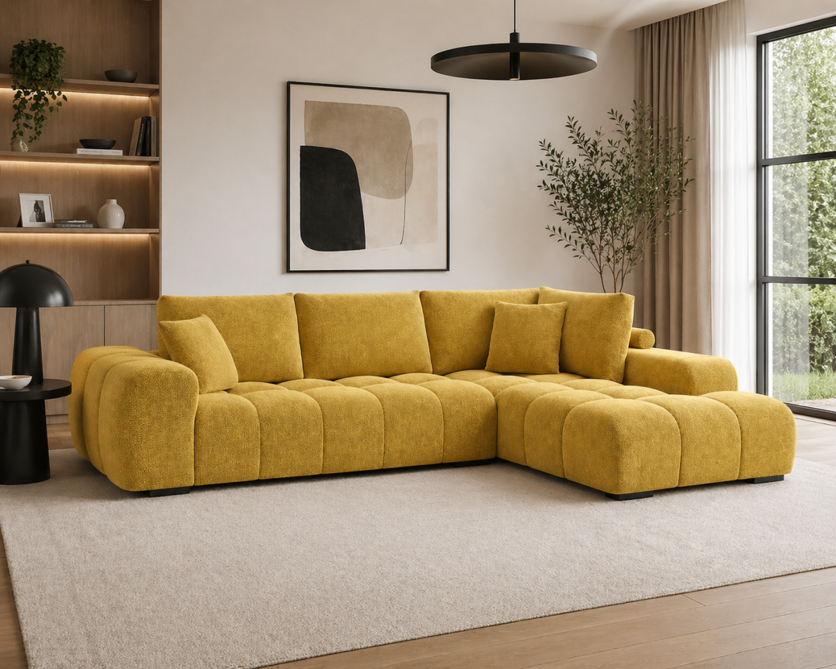 Sectional – Yellow