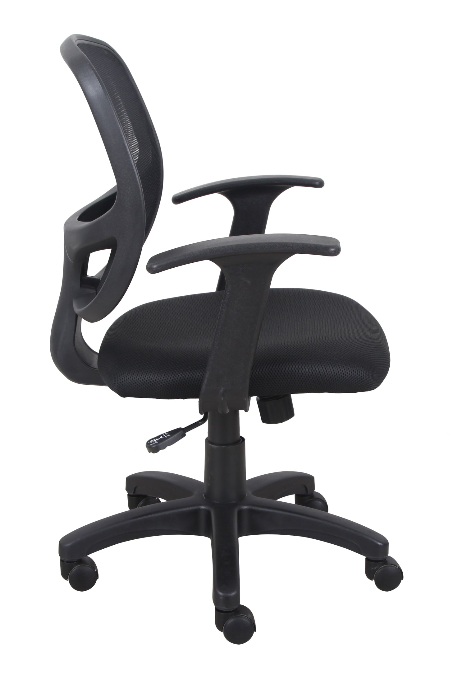 Eliza Mid-Back Ergonomic Mesh Office Chair with Adjustable Height Black
