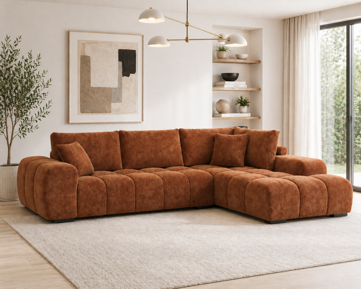 Sectional – Rust