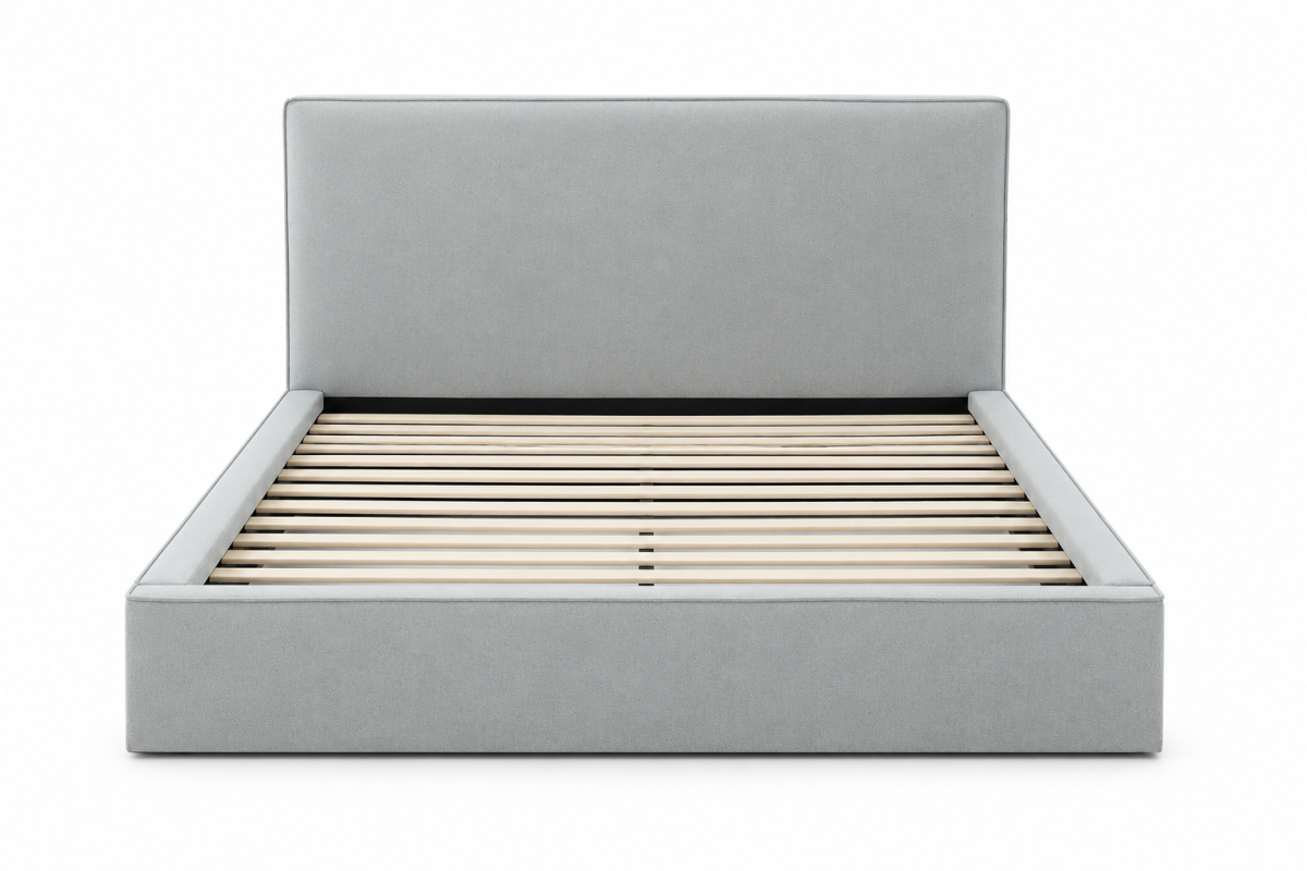 KING STORAGE BED - BLUE