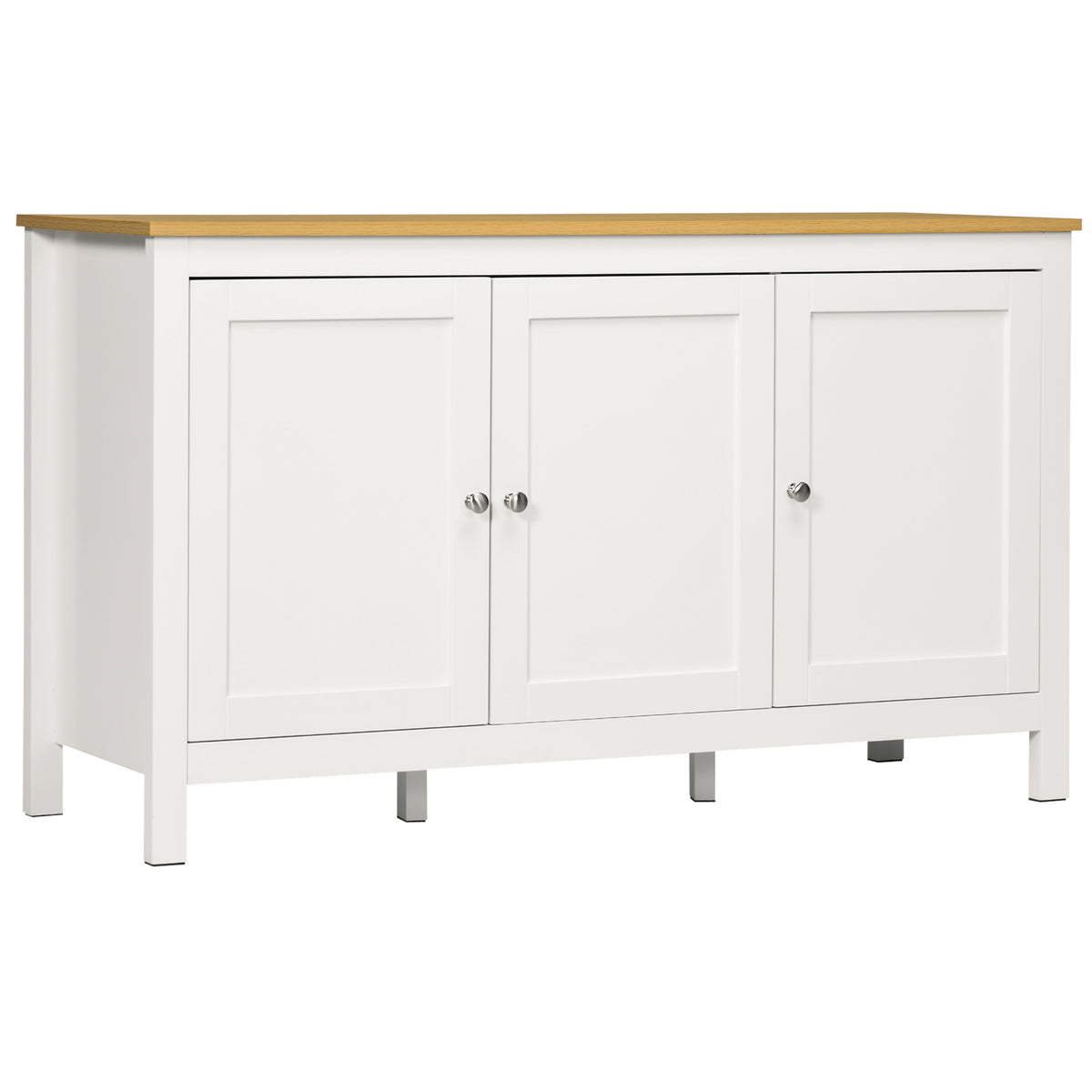Buffet Cabinet with Doors and Adjustable Shelves – 47"W x 28"H