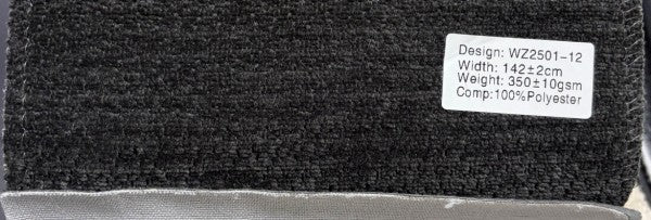 Brassex 3-Piece Modular Sofa Black