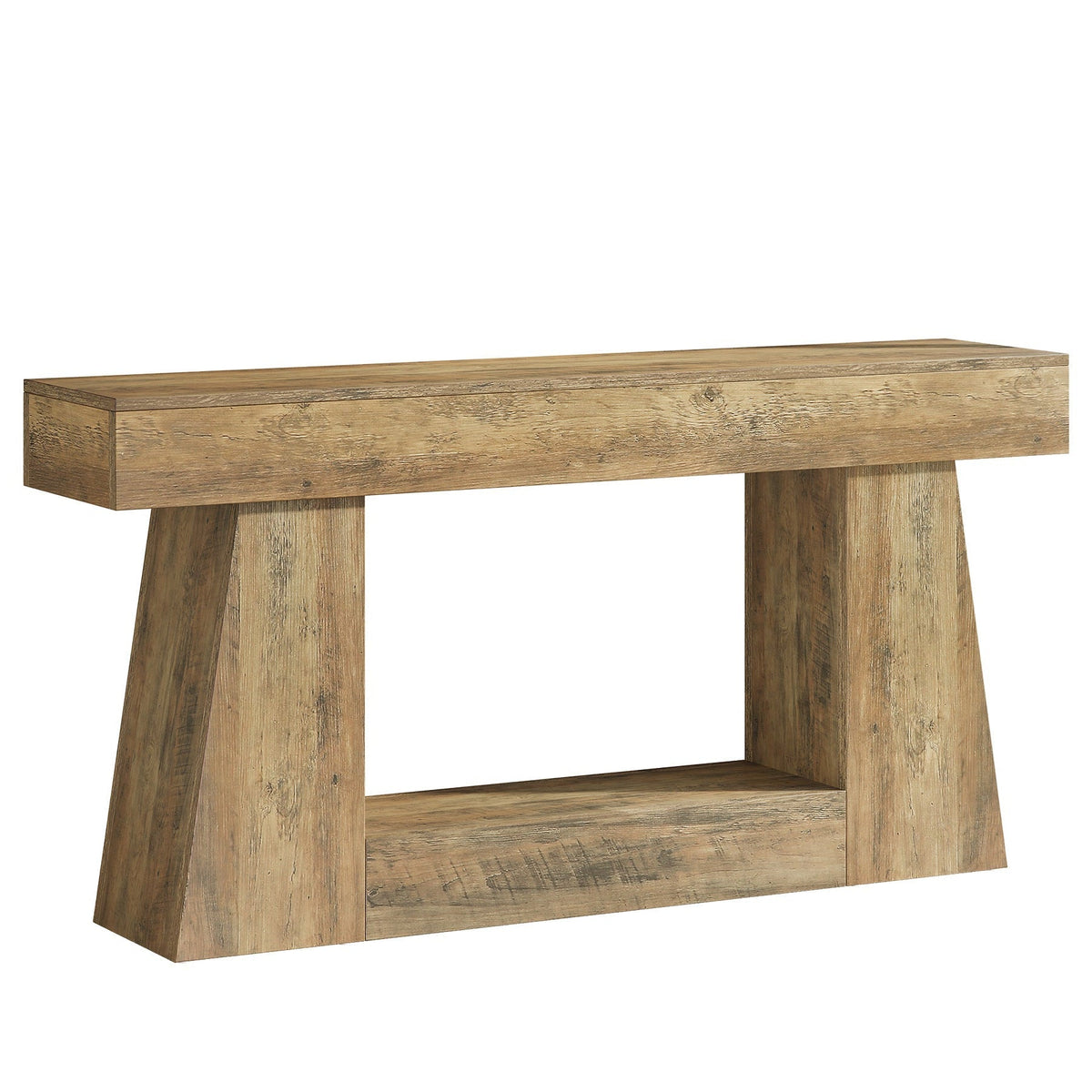 63" Console Table, Wooden Sofa Table Hallway Table