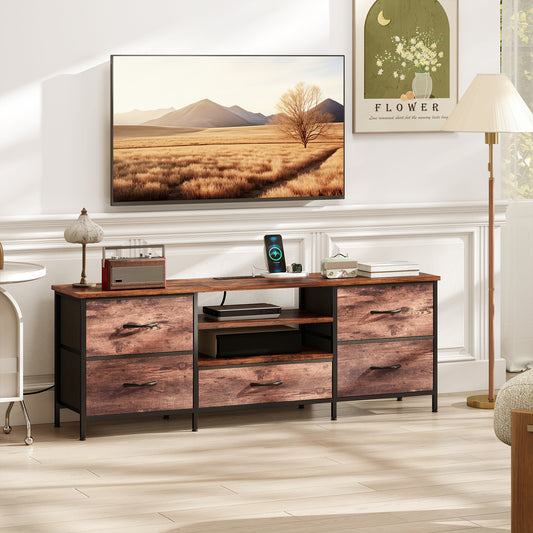 TV Stand for TVs up to 65 Inch – 55" Wide