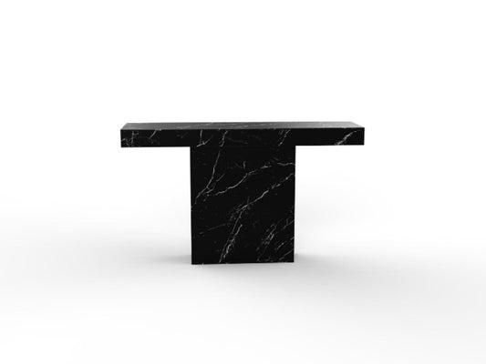 Marble Console Table – Black