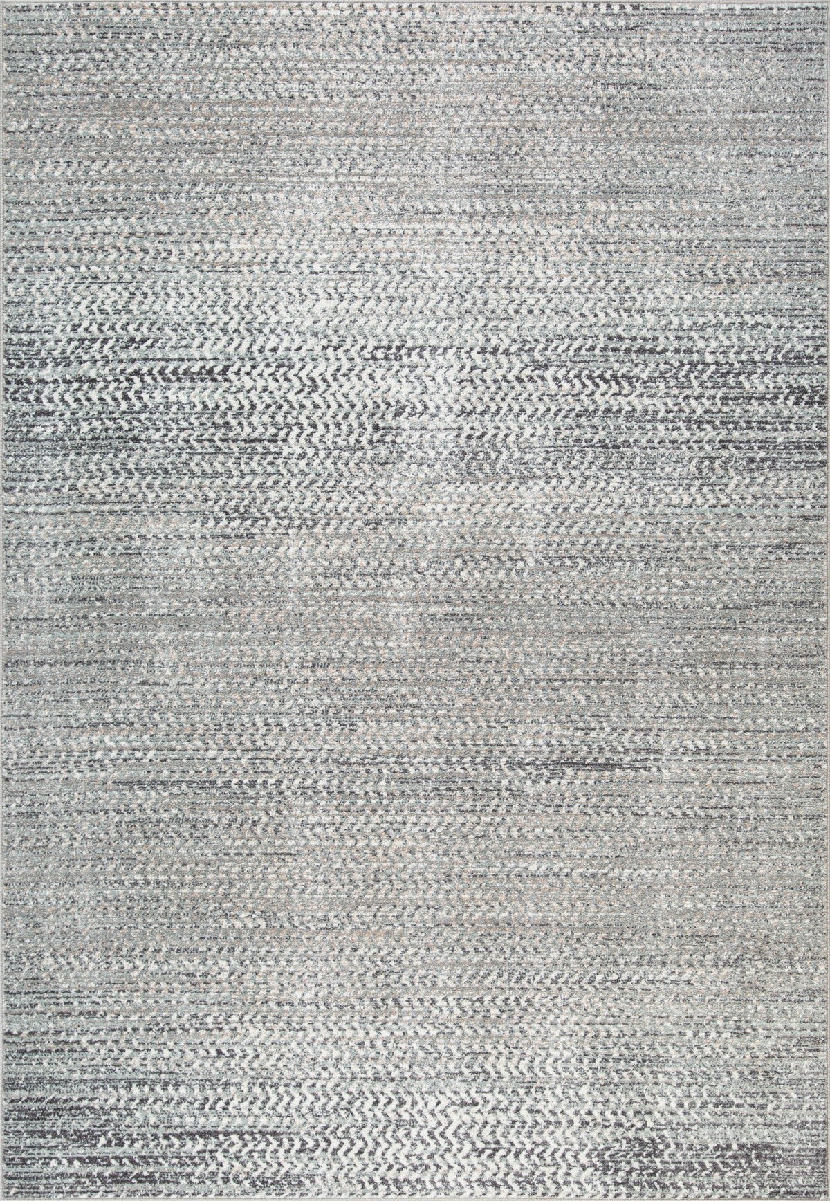 Distressed Jute Area Rug – White/Beige