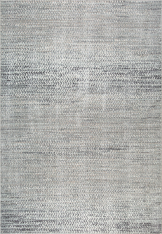 Distressed Jute Area Rug – White/Beige