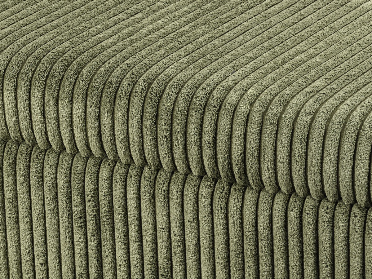 Channel-Tufted Storage Ottoman