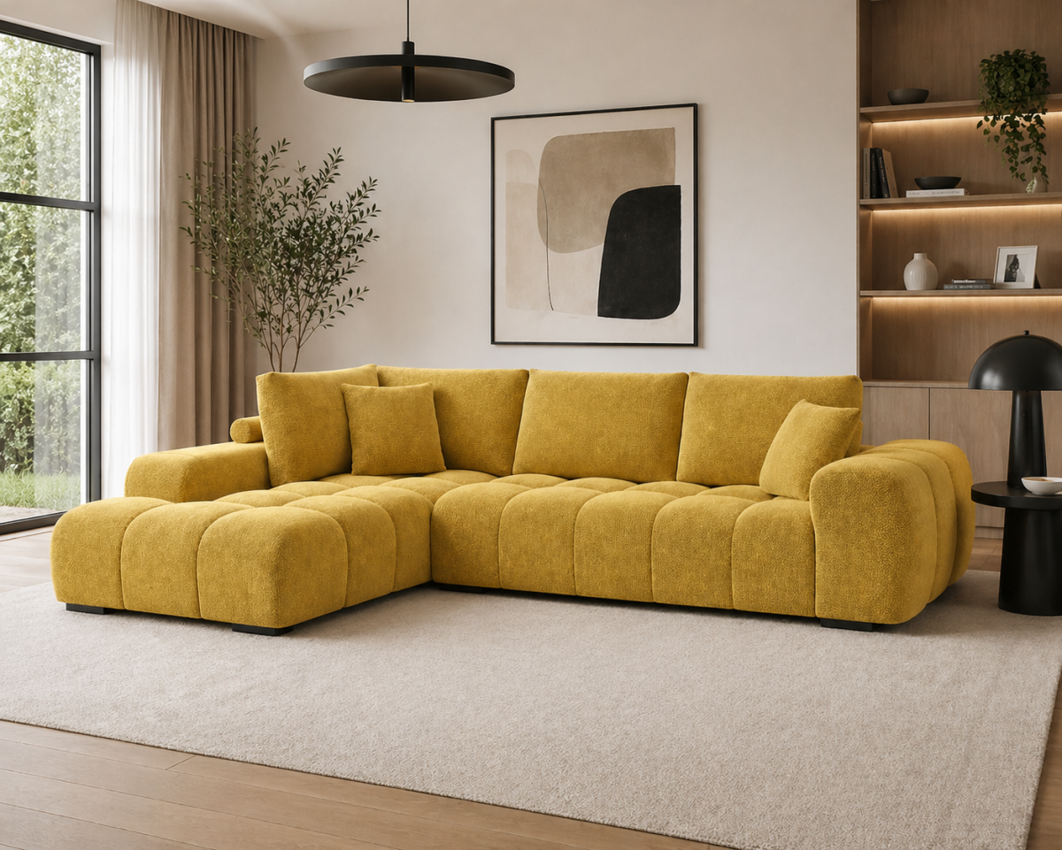 Sectional – Yellow