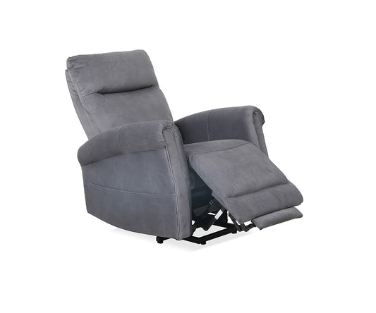 Kwality Arlen Charcoal Grey Fabric Power Lift Chair 70875CHGR